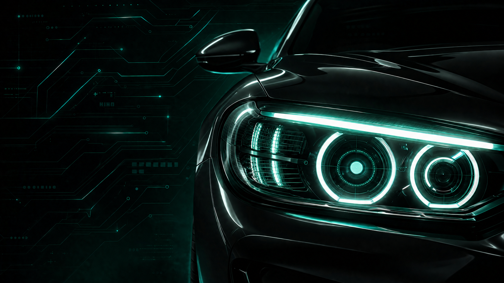 Фара BMW зі встановленими Bi-LED лінзами